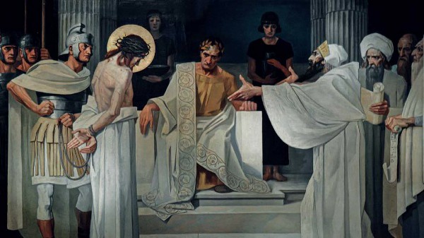 1ª Estação - Jesus é condenado à morte